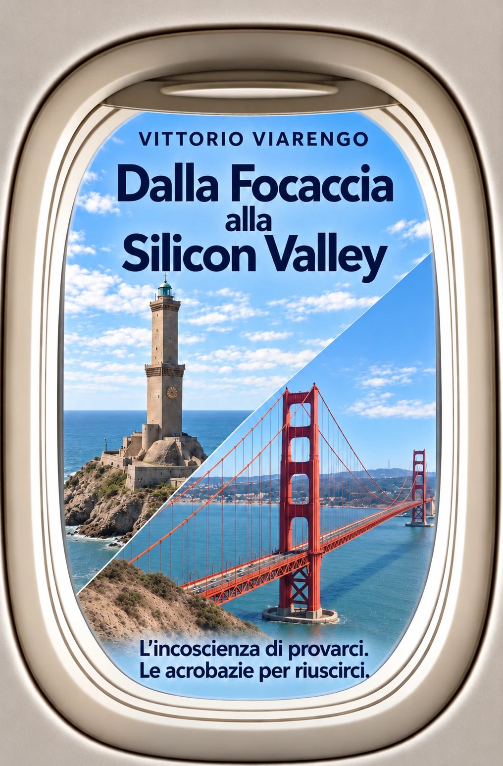 Copertina di Dal forno di Genova alla Silicon Valley — un memoir di Vittorio Viarengo